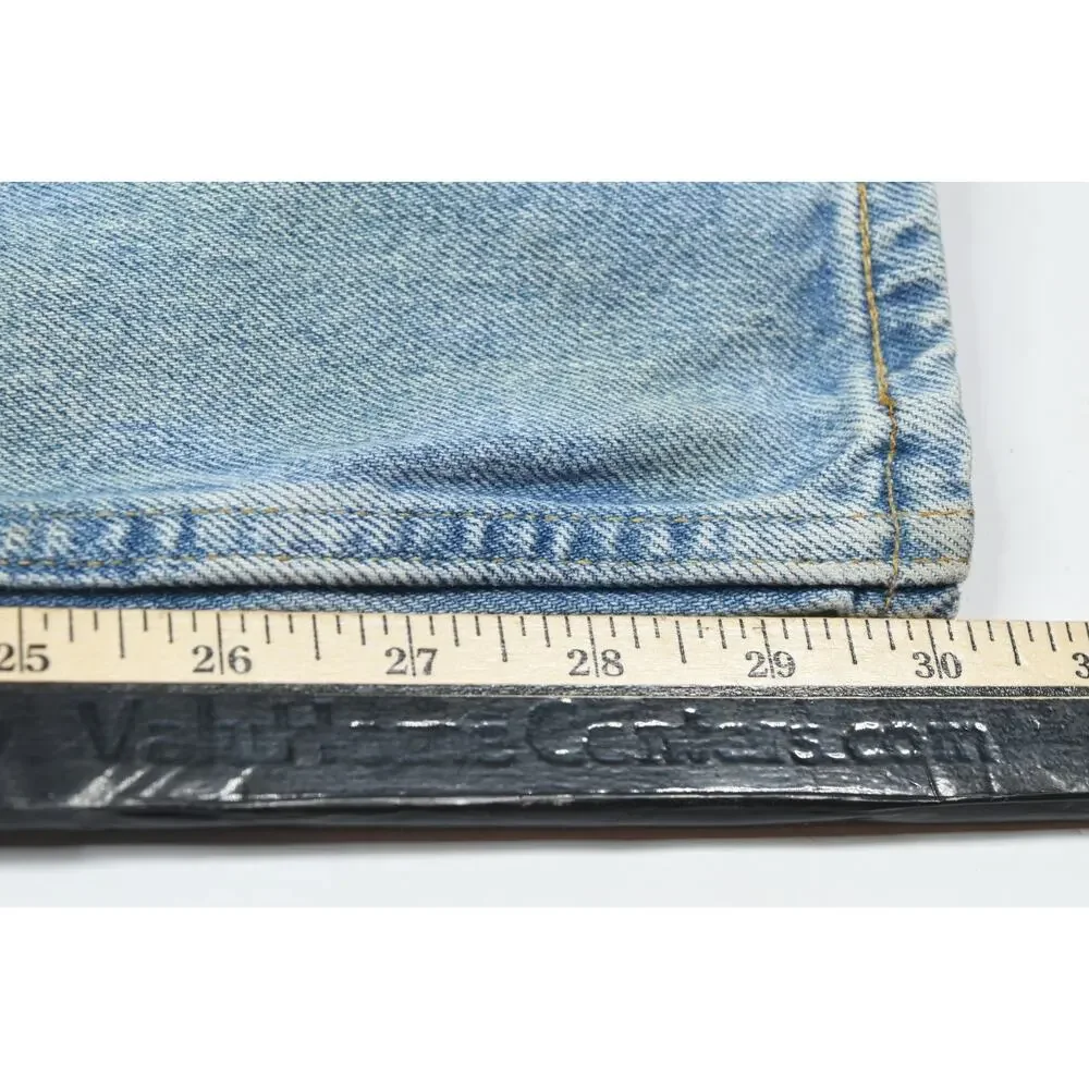 Vintage Levis 505 Jeans Mens 38x30 (36x30) Blue Straight Leg Regular Fit Cotton